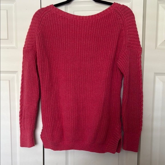 Vineyard Vines Pink Crew Neck Sweater with Relaxed Fit - Picture 7 of 10